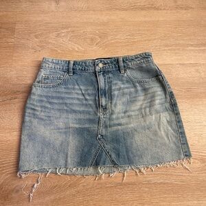 Denim Blue Skirt